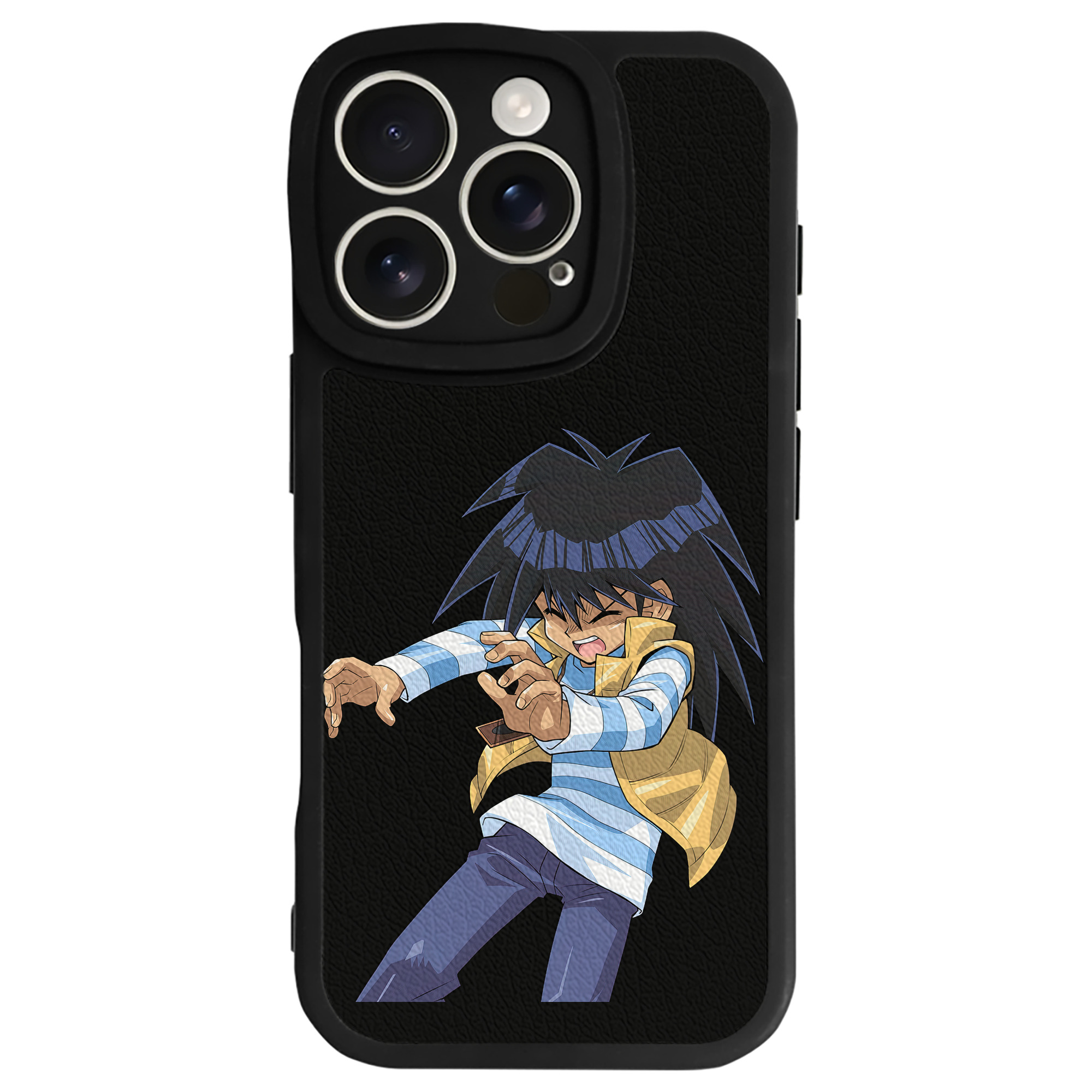 遊☆戯☆王 Yu-Gi-Oh! 【iPhone 16シリーズ対応】シリコンスマホケース（レザー調） 材質：シリコン